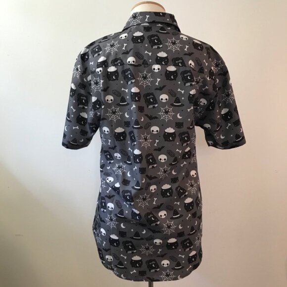 Witchy Halloween Button Down - Picture 3 of 4